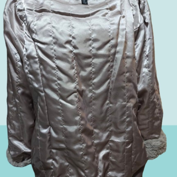 📣 Dennis Basso Very Soft Coat Lightweight Stylish Size Medium 😍 NWOT - Picture 5 of 5